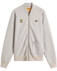 Human Made - Heart Zip Jersey Bomber Jacket - Lyst