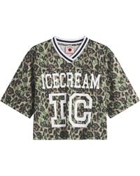 ICECREAM - Cropped Football Jersey - Lyst