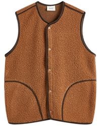 Forét - Tulip Sherpa Fleece Gilet - Lyst