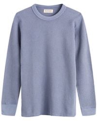 Beams Boy - Cotton Thermal Crew Long Sleeve T-Shirt - Lyst