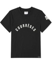 Courreges - Ac Straight Printed T-Shirt - Lyst