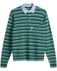 HOMMEGIRLS - Knit Stripe Polo - Lyst
