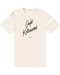 Maison Kitsuné - Cafe Kitsune Classic T-Shirt - Lyst