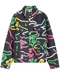 ICECREAM - Jumbo Running Dog Denim Jacket - Lyst