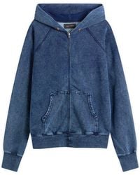 Les Tien - Heavyweight Raglan Zip Hoodie - Lyst