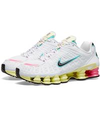 rainbow nike shox
