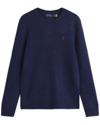 Polo Ralph Lauren - Brushed Shetland Knit Jumper - Lyst