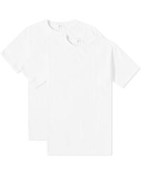 Velva Sheen - 2 Pack Plain T-Shirt - Lyst