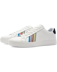 Paul Smith - Embroidered Stripe Rex Sneakers - Lyst