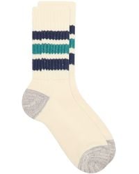 RoToTo - Coarse Ribbed Old School Crew Sock - Lyst