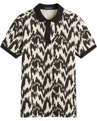 Fred Perry - Animal Print Polo - Lyst