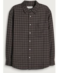 DUNST - Checked Flannel Shirt - Lyst