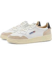 Autry - Medalist Leather Suede Sneakers - Lyst