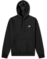 Nike Club Popover Hoody - Black