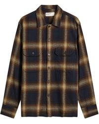 Universal Works - Canyon Check Utility Shirt - Lyst