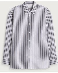 Dries Van Noten - Croom Stripe Cotton Poplin Shirt - Lyst