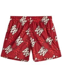 Amiri - Quad Print Swim Shorts - Lyst