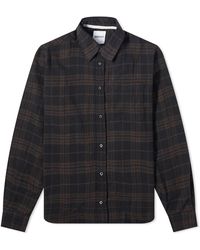 Norse Projects - Algot Relaxed Wool Check Shirt - Lyst