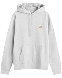 Maison Kitsuné - Fox Head Patch Regular Hoodie - Lyst