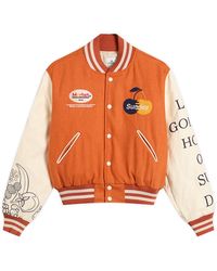 SUNDAYFRUITMARKET - Golden Hour Varsity Jacket - Lyst