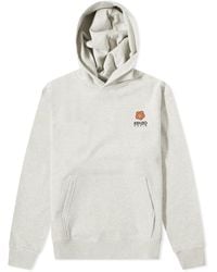 KENZO - Paris Boke Flower Crest Classic Hoody Pale - Lyst