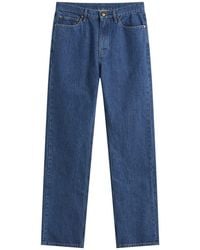 Jil Sander - Straight Cut Denim Jeans - Lyst