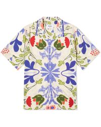 Wax London - Didcot Summer Floral Vacation Shirt - Lyst