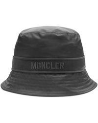 Moncler - Logo Nylon Bucket Hat - Lyst