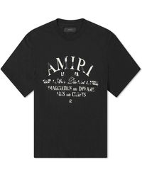 Amiri - Distressed Arts District T-Shirt - Lyst