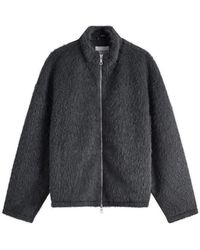 MKI Miyuki-Zoku - Faux Alpaca Track Jacket - Lyst