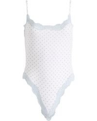Skims - Fits Everybody Lace Cami Bodysuit - Lyst
