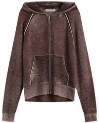 Acne Studios - Kupiter Knitted Hoodie - Lyst