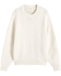 Folk - Drop Shoulder Knit Jumper - Lyst