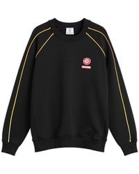 CASABLANCA - Loopback Gradient Piping Raglan Sweatshirt - Lyst