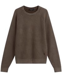 Dime - Wave Knit Sweater - Lyst