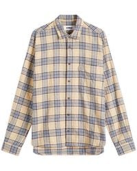 YMC - Curtis Check Shirt - Lyst