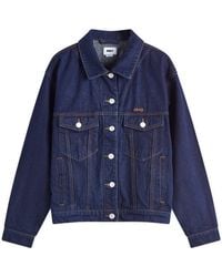 Obey - Juniper Oversized Trucker Jacket - Lyst