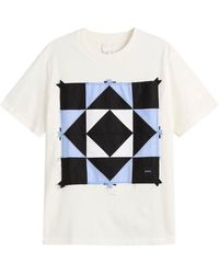 A.P.C. - T-Shirt Patchwork - Lyst