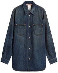 Acne Studios - Karto Yoyogi Wash Denim Shirt - Lyst