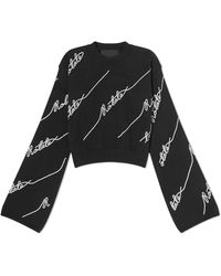 ROTATE BIRGER CHRISTENSEN - Sequin Logo Sweater - Lyst