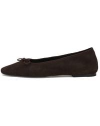 Aeyde - Tiby Suede Ballet Flats - Lyst