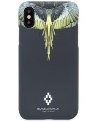 Marcelo Burlon Iphone Xr Wings Cover - Black