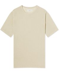 Officine Generale - Officine Générale Pigment Dyed Linen T-Shirt - Lyst