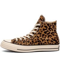 Converse - Chuck Taylor 1970S Leopard Pony Hair Hi Sneaker - Lyst