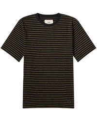 Folk - Textured Stripe T-Shirt - Lyst
