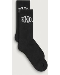 END. - Monogram Sock - Lyst