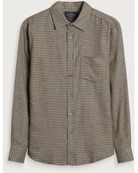Portuguese Flannel - Abstract Houndstooth Shirt - Lyst