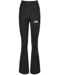 The North Face - Poly Knit Flared Leggings - Lyst