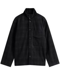 YMC - Cruiser Check Shirt Jacket - Lyst
