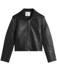 Samsøe & Samsøe - Sashira Leather Jacket - Lyst